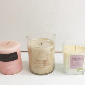 3 Candle Lot